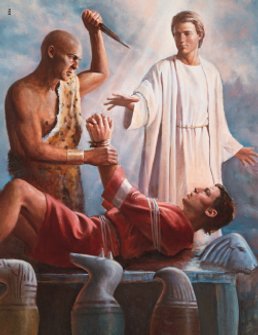 Angel and Abraham Mormon