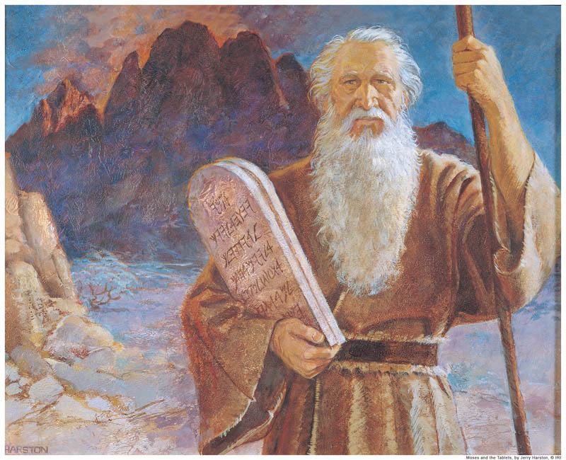 Ten Commandments Mormon Moses
