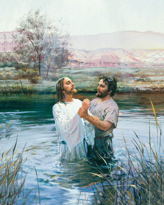 Jesus baptism mormon
