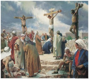 Jesus Christ crucifixion Mormonism