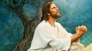 Jesus Christ in Gethsemane Mormon