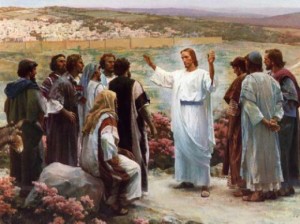 Christ teaches disiples Mormon